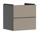 Hansgrohe-HG-Xevolos-E-Waschtischunterschrank-Schiefergrau-Matt-580-475-mit-2-Schubkaesten-fuer-Waschtisch-Bronze-Struktur-54177390 gallery number 1